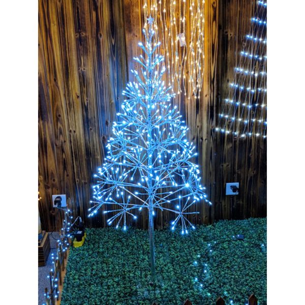 7' Slim Christmas Tree Prelit
